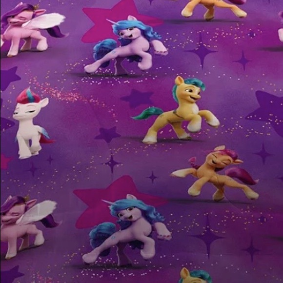 NWT My Little pony TWIN Full size comforter set bedspread kid birthday christmas - Picture 5 of 8